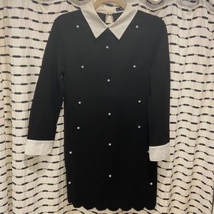 SHEIN Dress with Pearl Detail